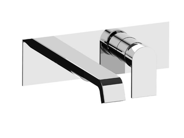 TOLOMEO 83548 - Wall-mounted single handle washbasin mixer by Rubinetterie Frattini - view 2
